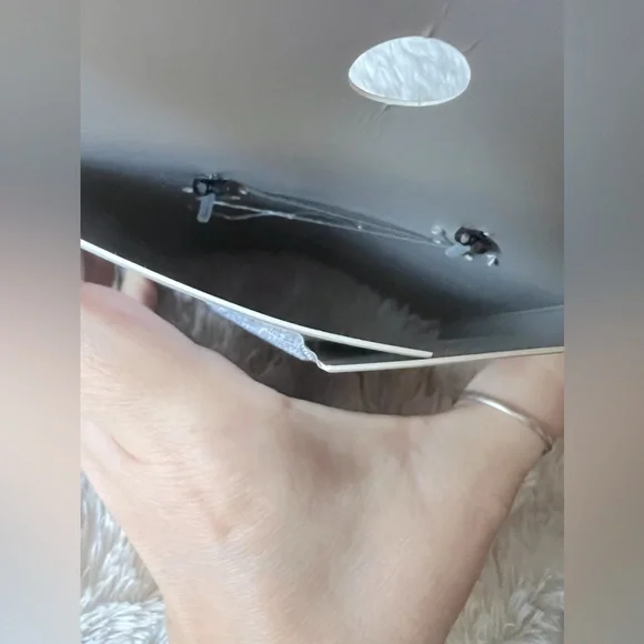 ZARA Accessories Collection Rhinestone Hoop Earrings - Picture 7 of 9